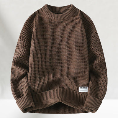 Edric | Knit Sweater with Classic Crew Neck Design
