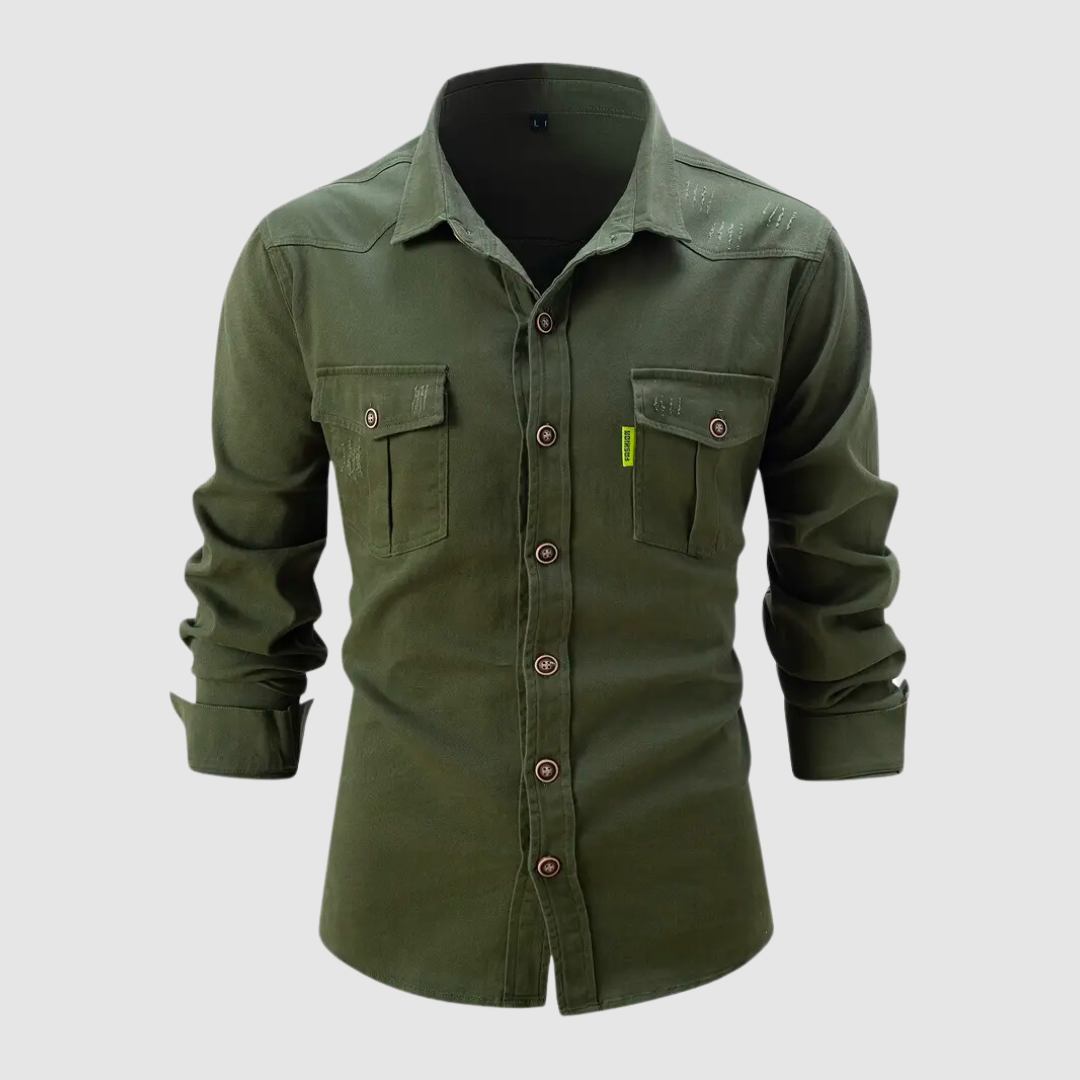 Julius | Trendy Long Sleeve Polo for Men