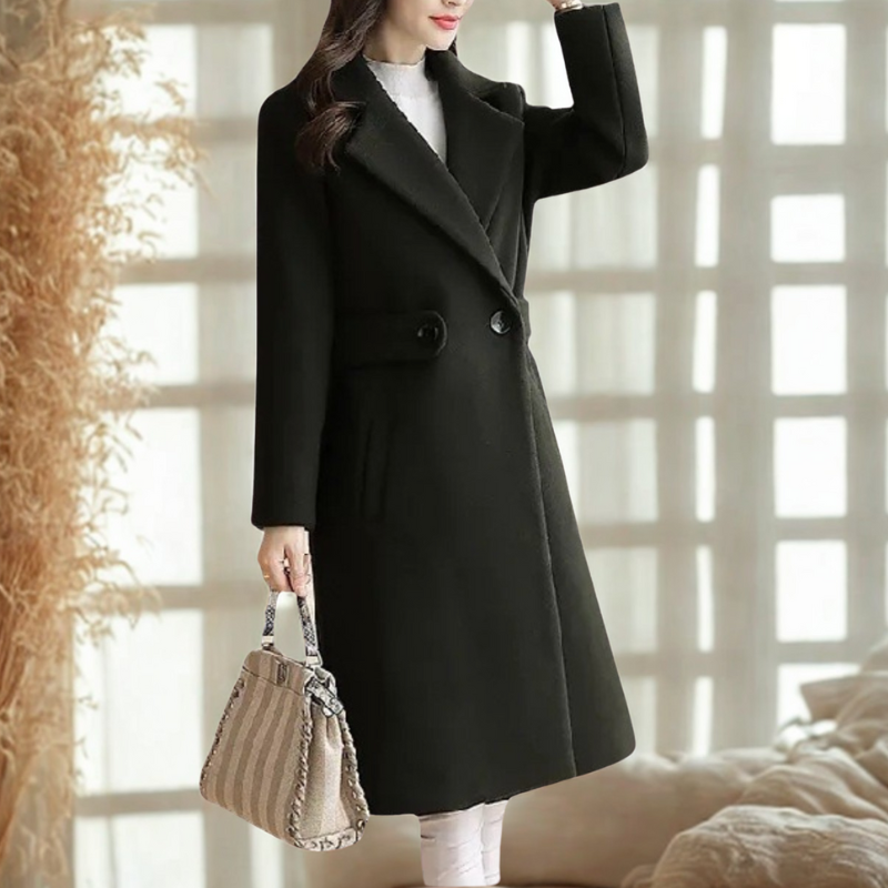 Sophie | Belted Elegance Coat in Modern Style