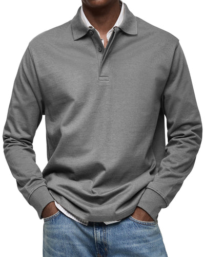 Sophie | Comfortable Long-Sleeve Polo Shirt