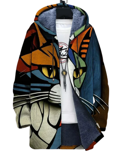 Lucian | Luxurious Artistic Knit Cardigan