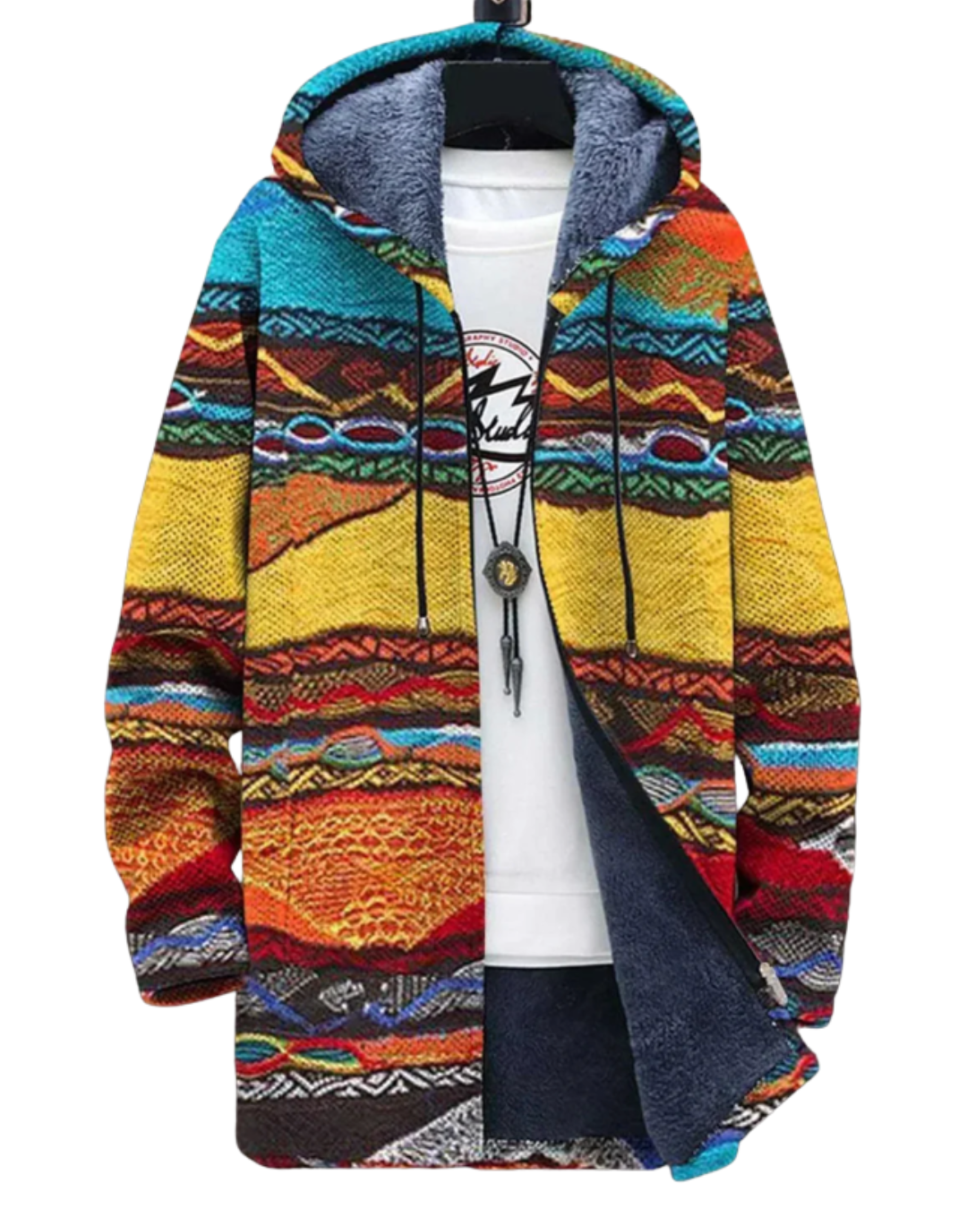Lucian | Luxurious Artistic Knit Cardigan
