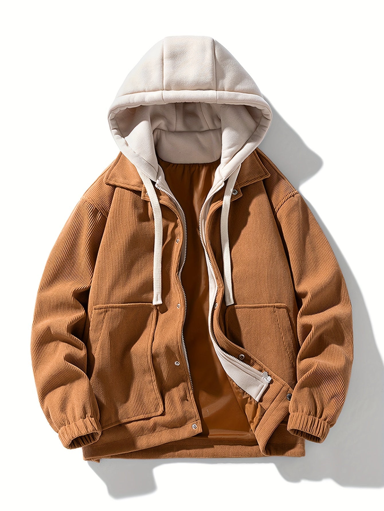 DAMIEN | Long Sleeve Jacket with Practical Front Pocket