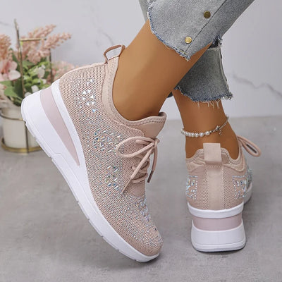 ISADORA | Orthopedic Sneakers with Rhinestone Details
