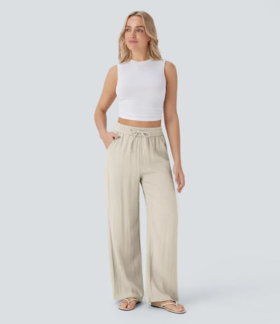 Vivian | Comfortable Women’s Linen Pants for Warm Days