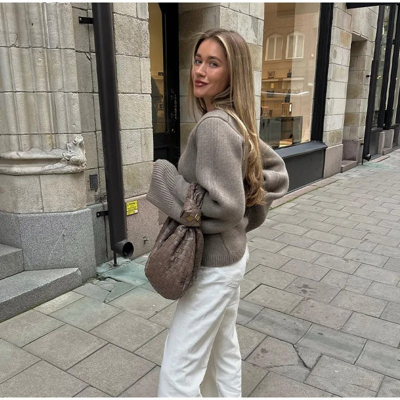 Elma | Classic Knitted Women's Cardigan