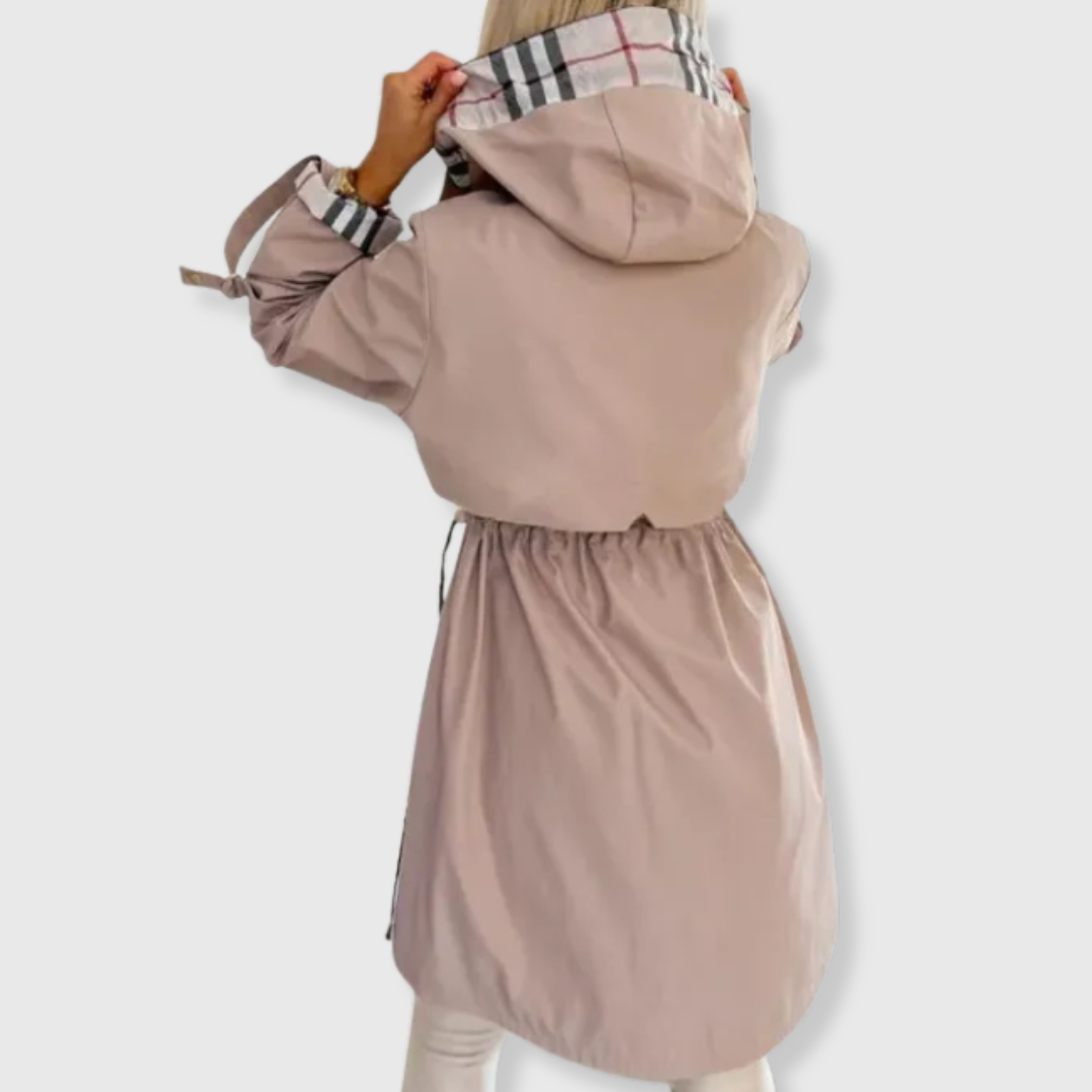 Odessa | Waterproof & Windproof Zip Coat for Women