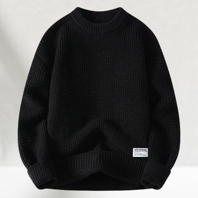 Edric | Knit Sweater with Classic Crew Neck Design