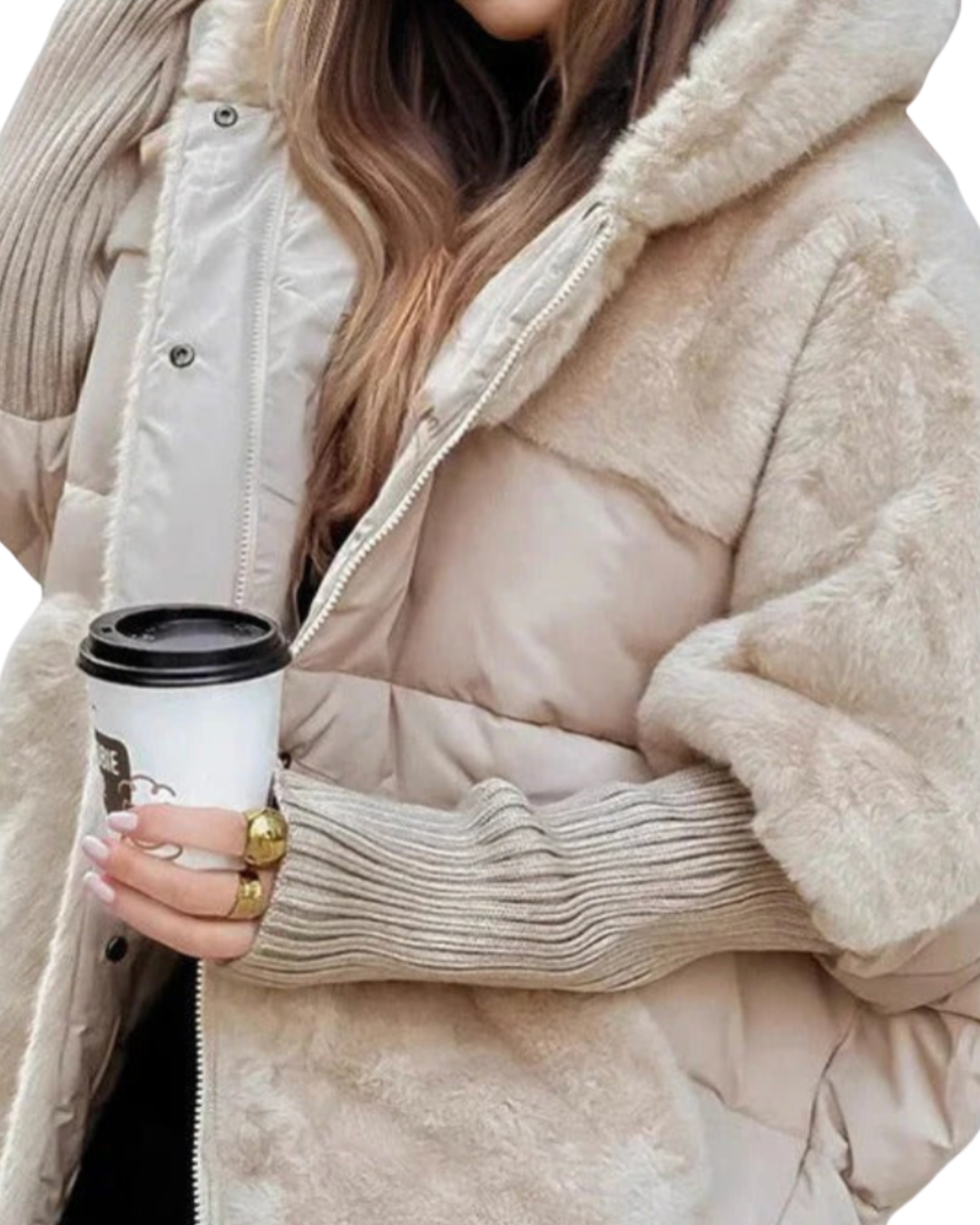 Amelia | Elegant Women’s Winter Jacket with Fur Hood