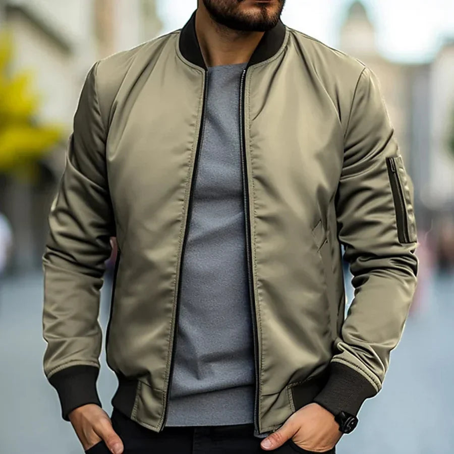 TREVOR | Classic Bomber Jacket for Men