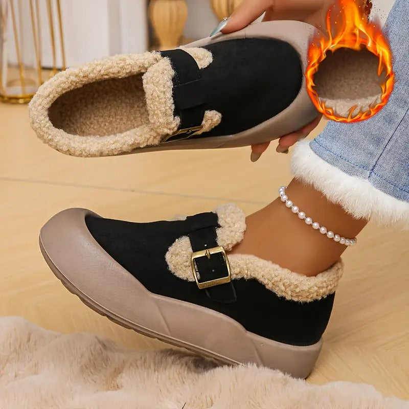 Valerie | Warm Comfortable Women’s Shoes with Fleece Lining