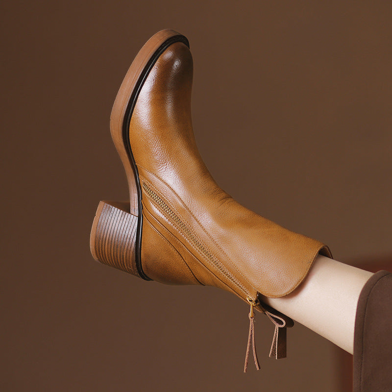 Lena | Classic Women’s Ankle Boots in Elegant Style