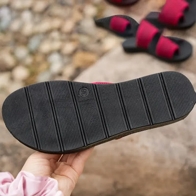 Celia | Perforated Mesh Sandals with Comfort Sole