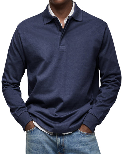 Sophie | Comfortable Long-Sleeve Polo Shirt