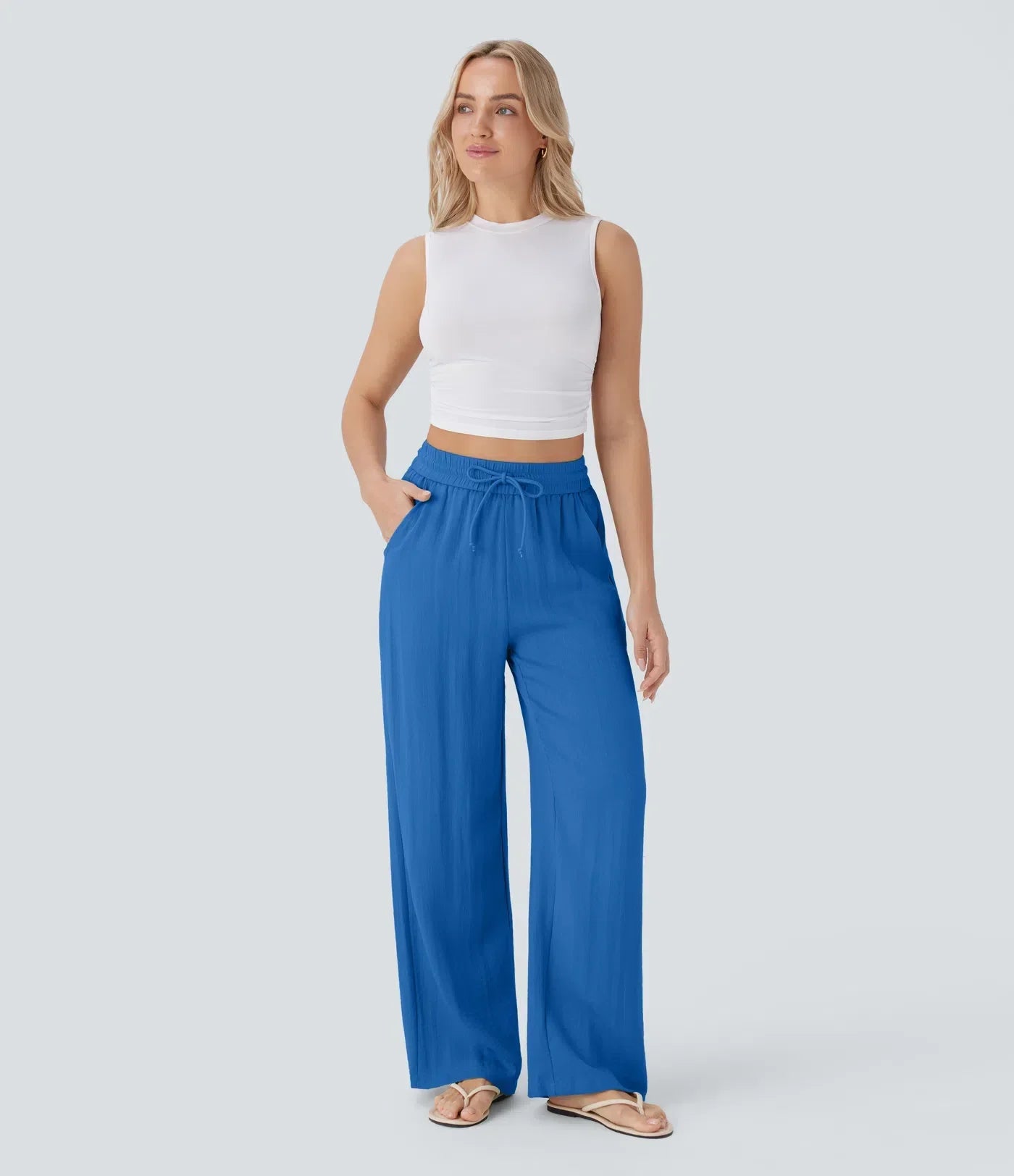 Vivian | Comfortable Women’s Linen Pants for Warm Days