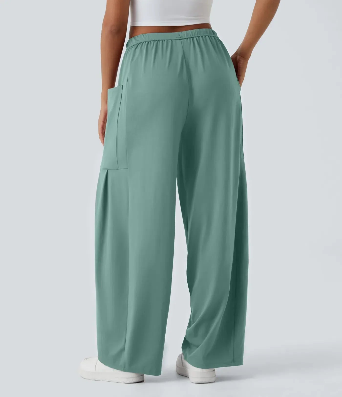Serena | Wide Women’s Pants with Elastic and Modern Fit