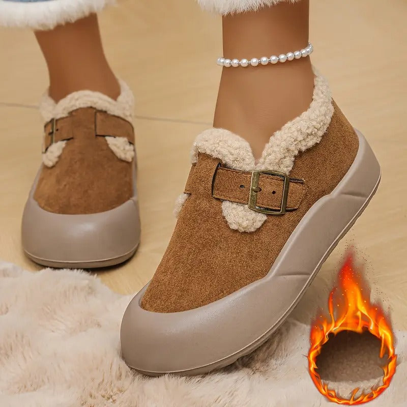 Valerie | Warm Comfortable Women’s Shoes with Fleece Lining