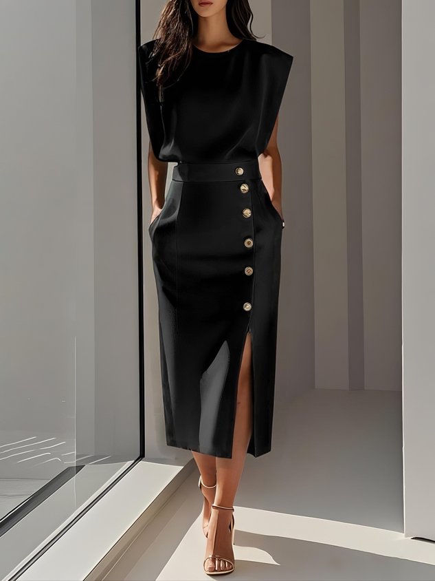 Selina | Stylish Women’s Casual Dress with V-Neckline
