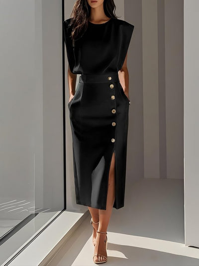 Selina | Stylish Women’s Casual Dress with V-Neckline
