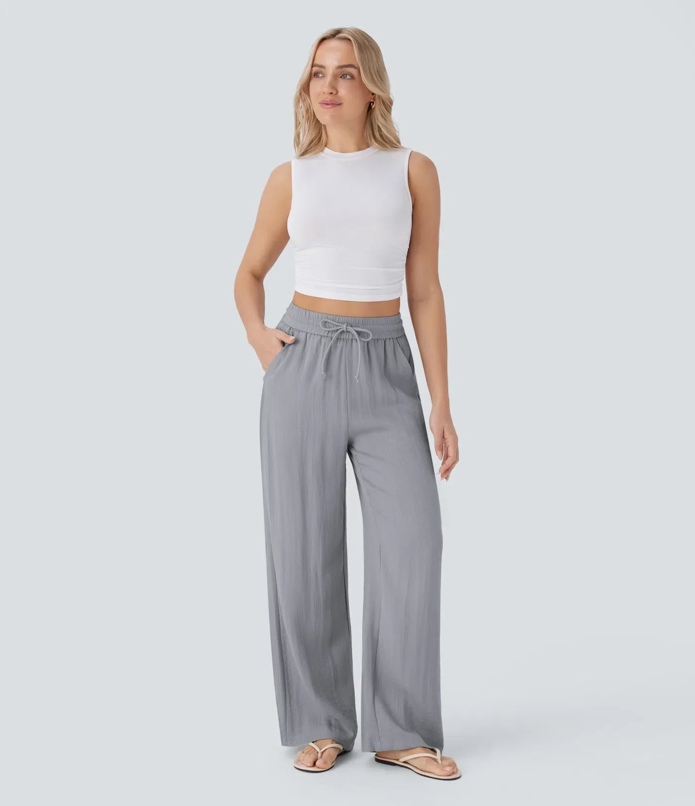 Vivian | Comfortable Women’s Linen Pants for Warm Days