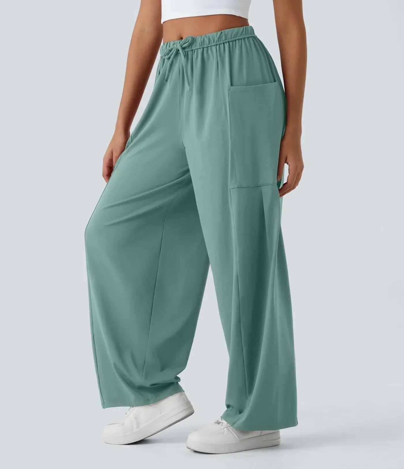 Serena | Wide Women’s Pants with Elastic and Modern Fit