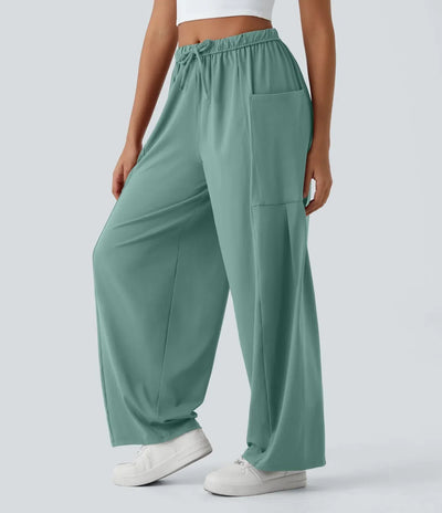Serena | Wide Women’s Pants with Elastic and Modern Fit