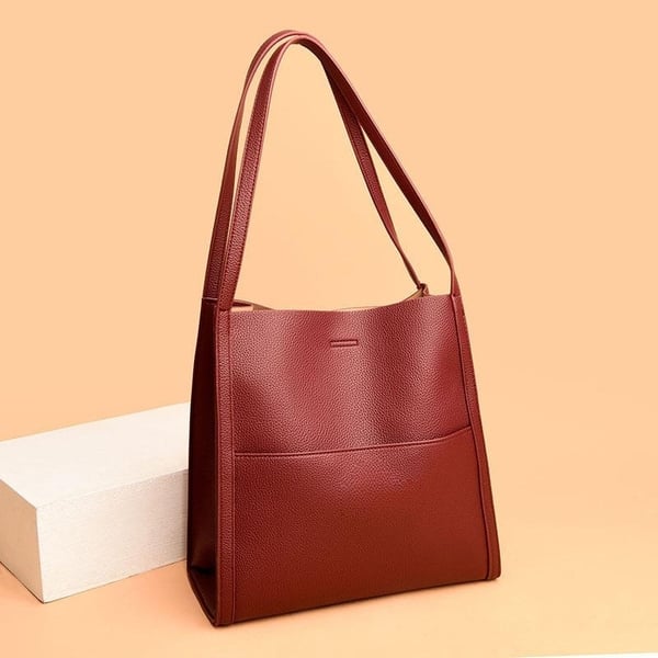 BEATRICE | Classic Leather Shoulder Bag for Women
