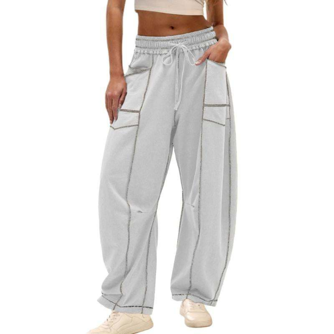 ELINA | Wide Casual Pants with Relaxed Fit