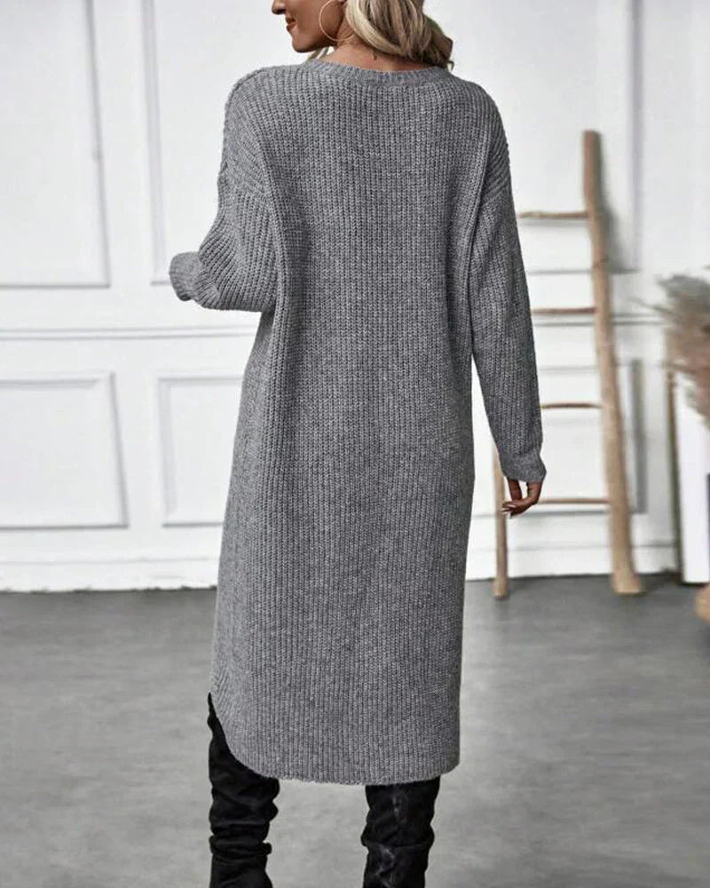 Mireille | Long Oversize Sweater in Modern Style