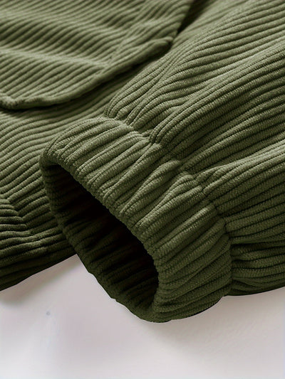 DAMIEN | Long Sleeve Jacket with Practical Front Pocket
