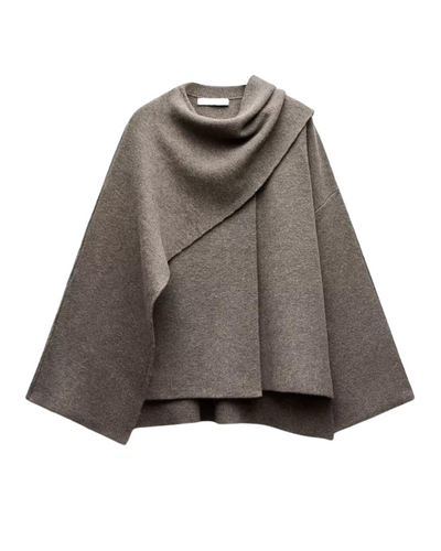 YARA | Viral Hooded Cape Coat in One Size