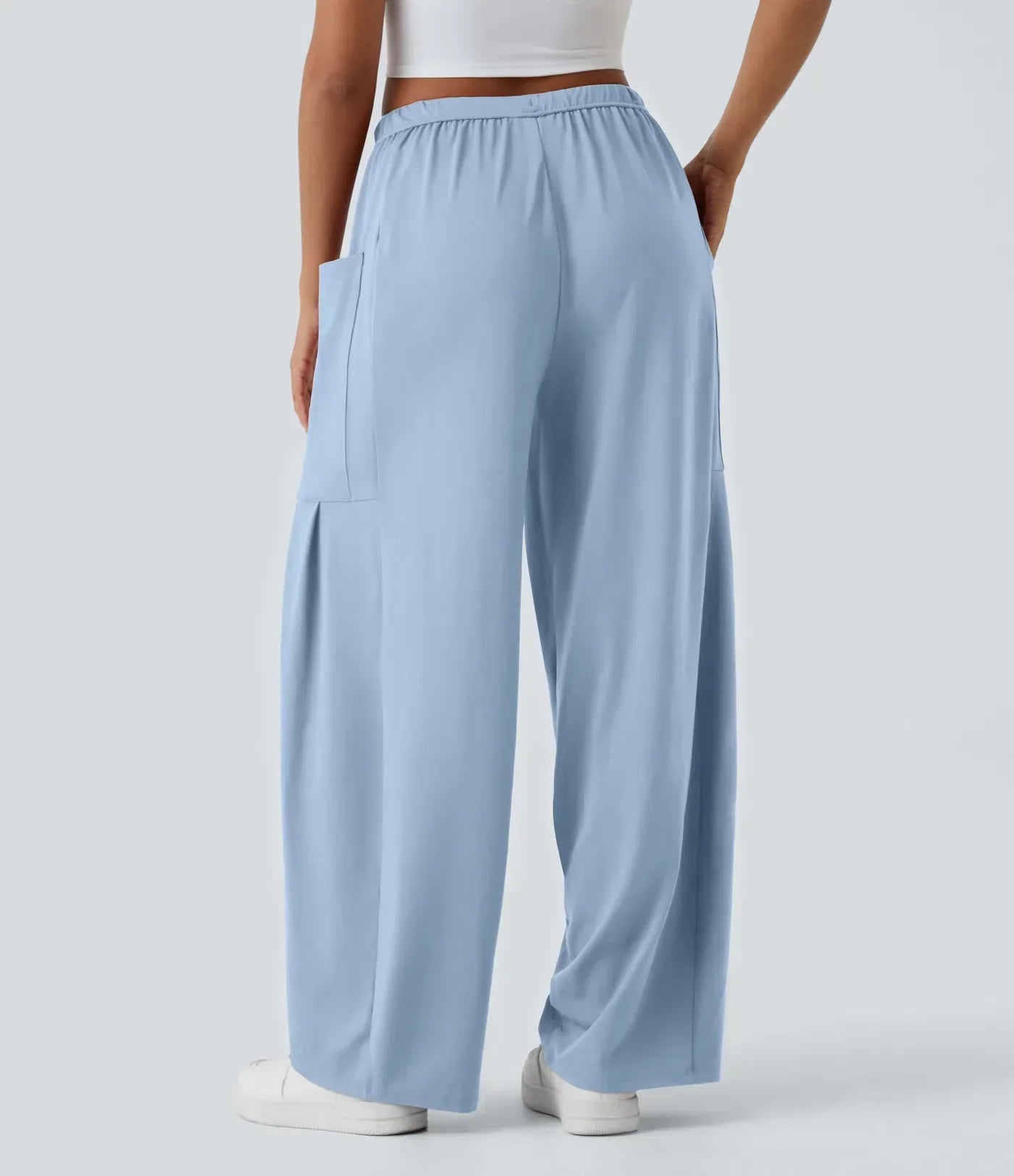 Serena | Wide Women’s Pants with Elastic and Modern Fit