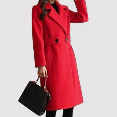 Sophie | Belted Elegance Coat in Modern Style