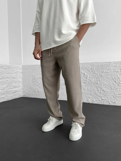 Christophe | Fashionable Wide-Leg Pants with Elastic Waistband