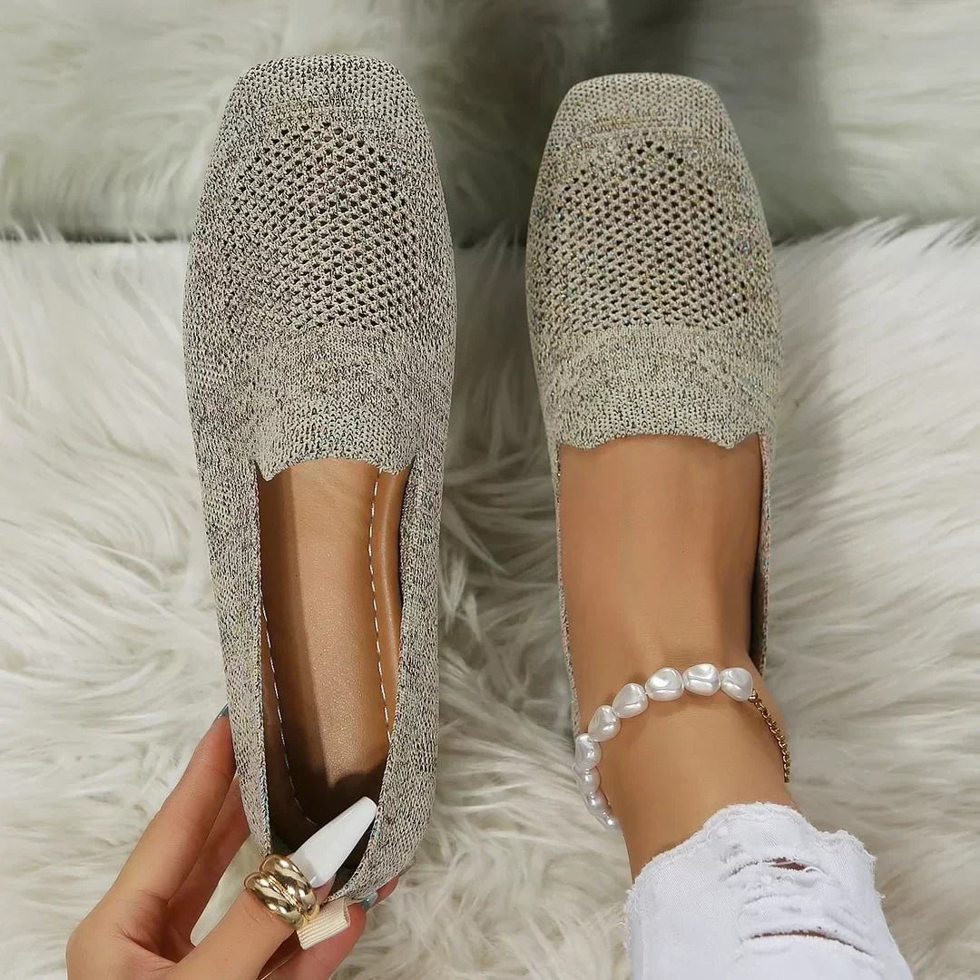 SOPHIA | Woven Orthopedic Moccasins Shoes