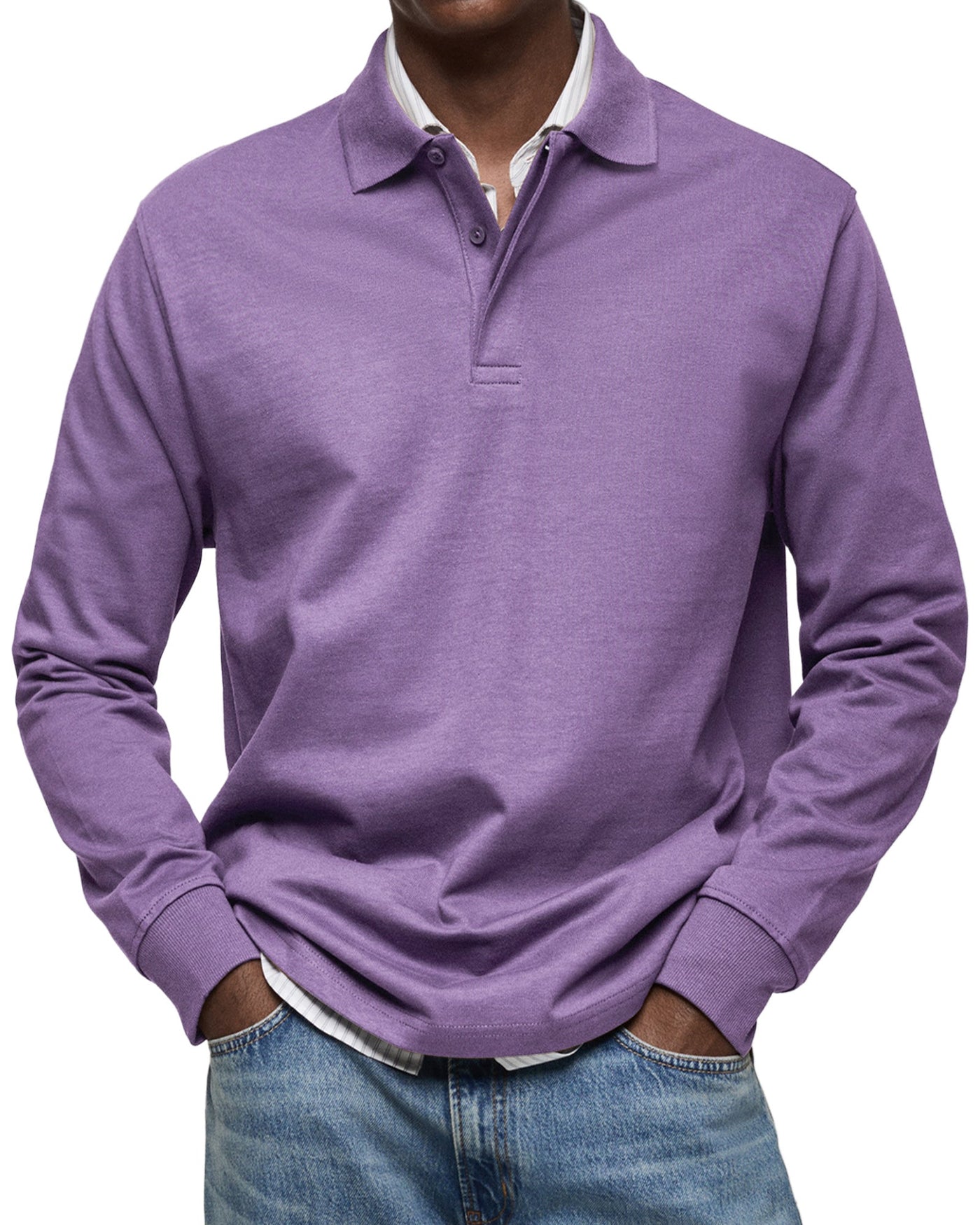 Sophie | Comfortable Long-Sleeve Polo Shirt
