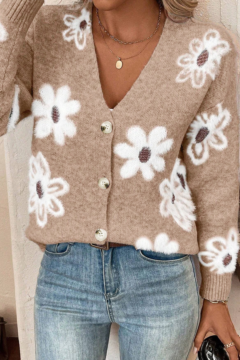 Julia | Floral Cardigan for Feminine Looks