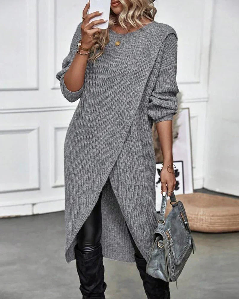 Mireille | Long Oversize Sweater in Modern Style