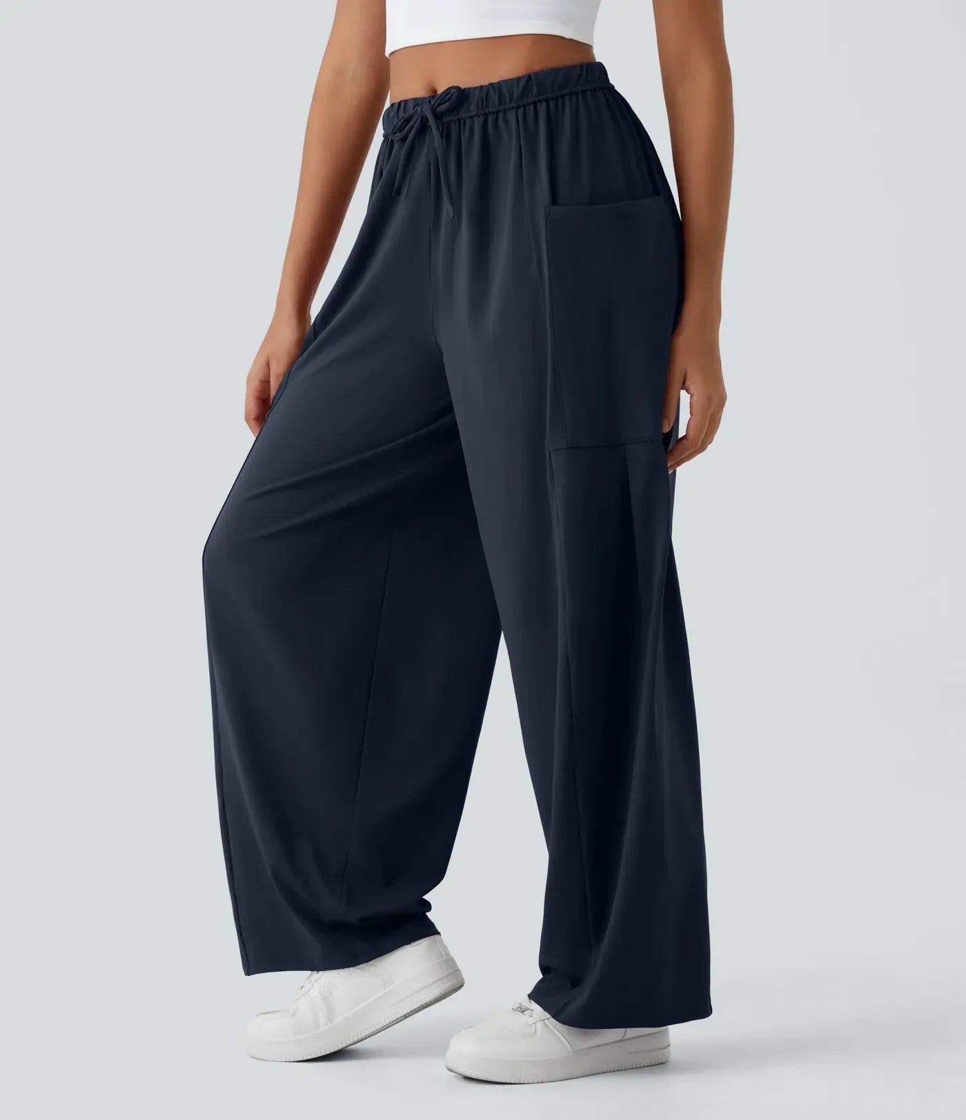 Serena | Wide Women’s Pants with Elastic and Modern Fit