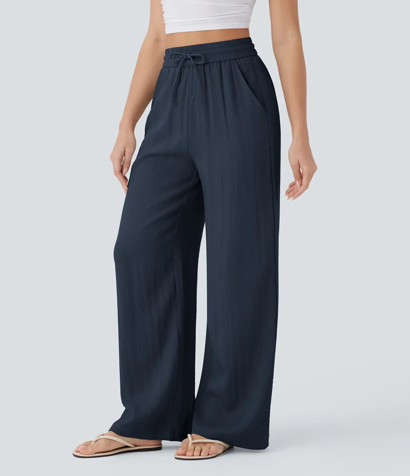 Vivian | Comfortable Women’s Linen Pants for Warm Days