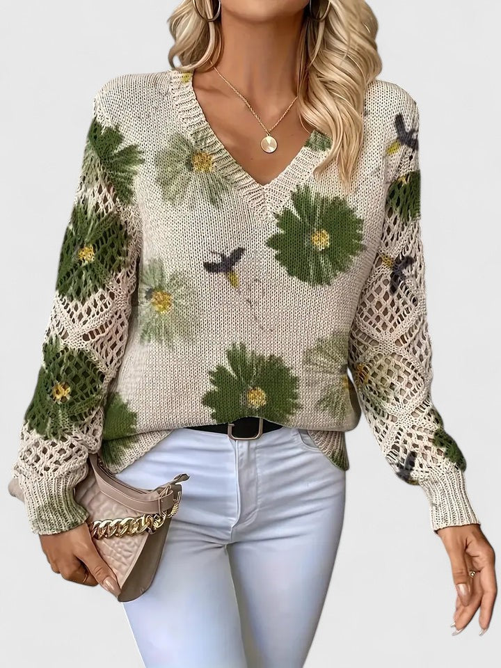 Clara | Elegant Women’s Sweater with Crew Neck