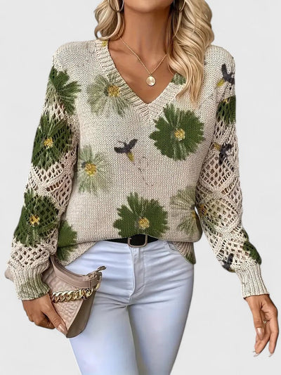 Clara | Elegant Women’s Sweater with Crew Neck