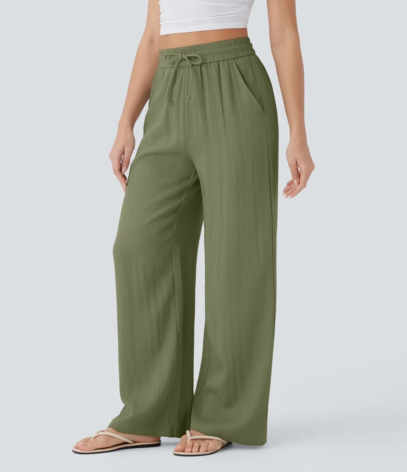 Vivian | Comfortable Women’s Linen Pants for Warm Days