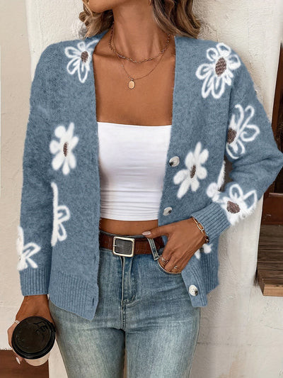 Julia | Floral Cardigan for Feminine Looks