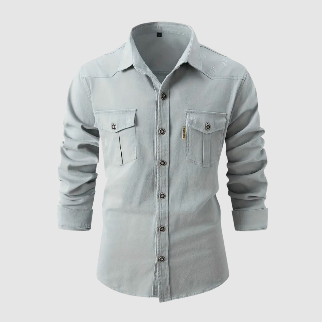 Julius | Trendy Long Sleeve Polo for Men