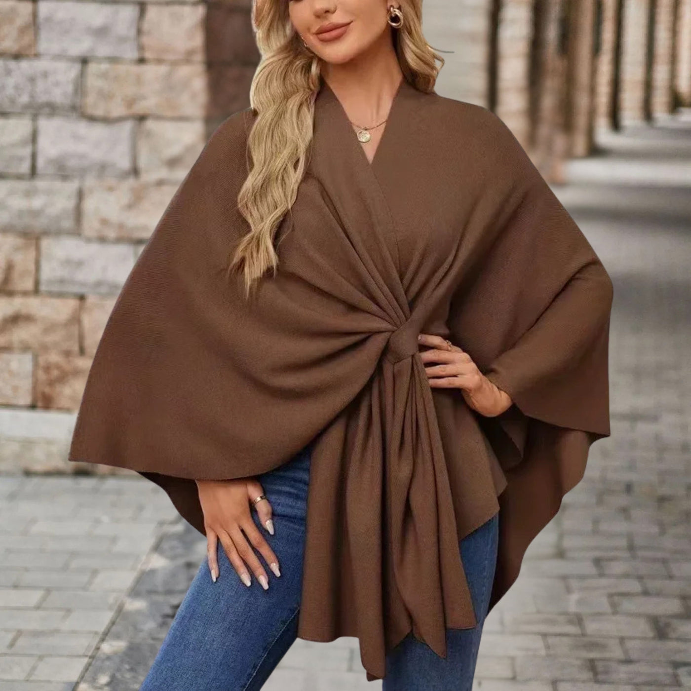 Maya | Timeless Women’s Poncho for Everyday & Leisure