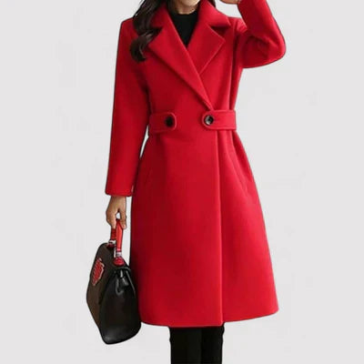 Sophie | Belted Elegance Coat in Modern Style