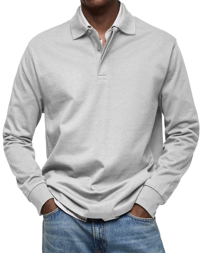 Sophie | Comfortable Long-Sleeve Polo Shirt