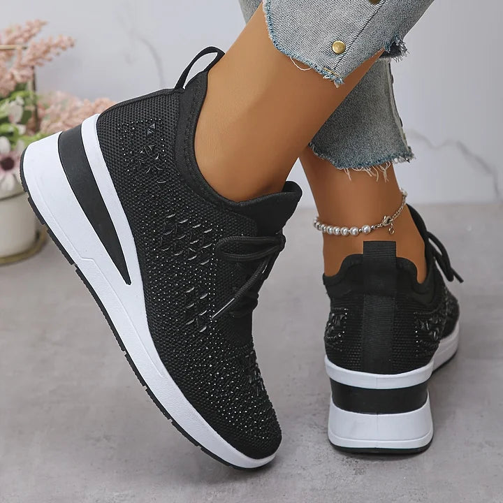 ISADORA | Orthopedic Sneakers with Rhinestone Details