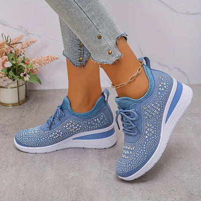 ISADORA | Orthopedic Sneakers with Rhinestone Details